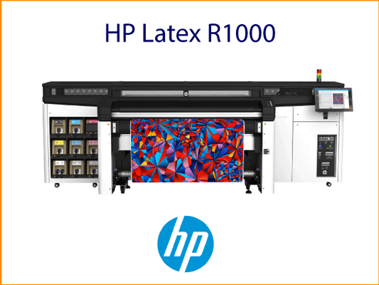 Flachbettdrucker und Rollendrucker HP Latex R1000