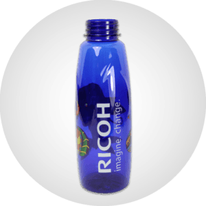 Plastikflasche bedruckt Digitaldruck