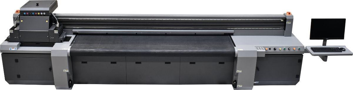Großformatiger Hybrid-LED-UV-Drucker SIGNRACER 2500 Vorderansicht
