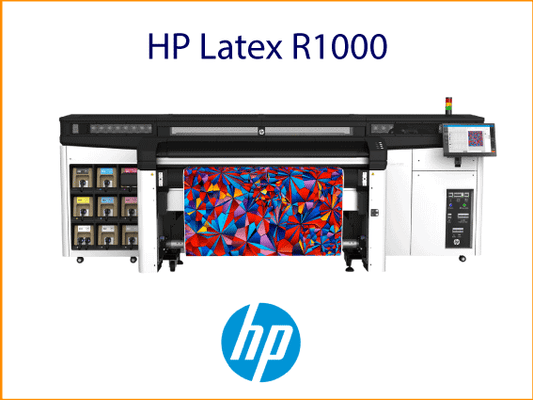 Flachbettdrucker und Rollendrucker HP Latex R1000 